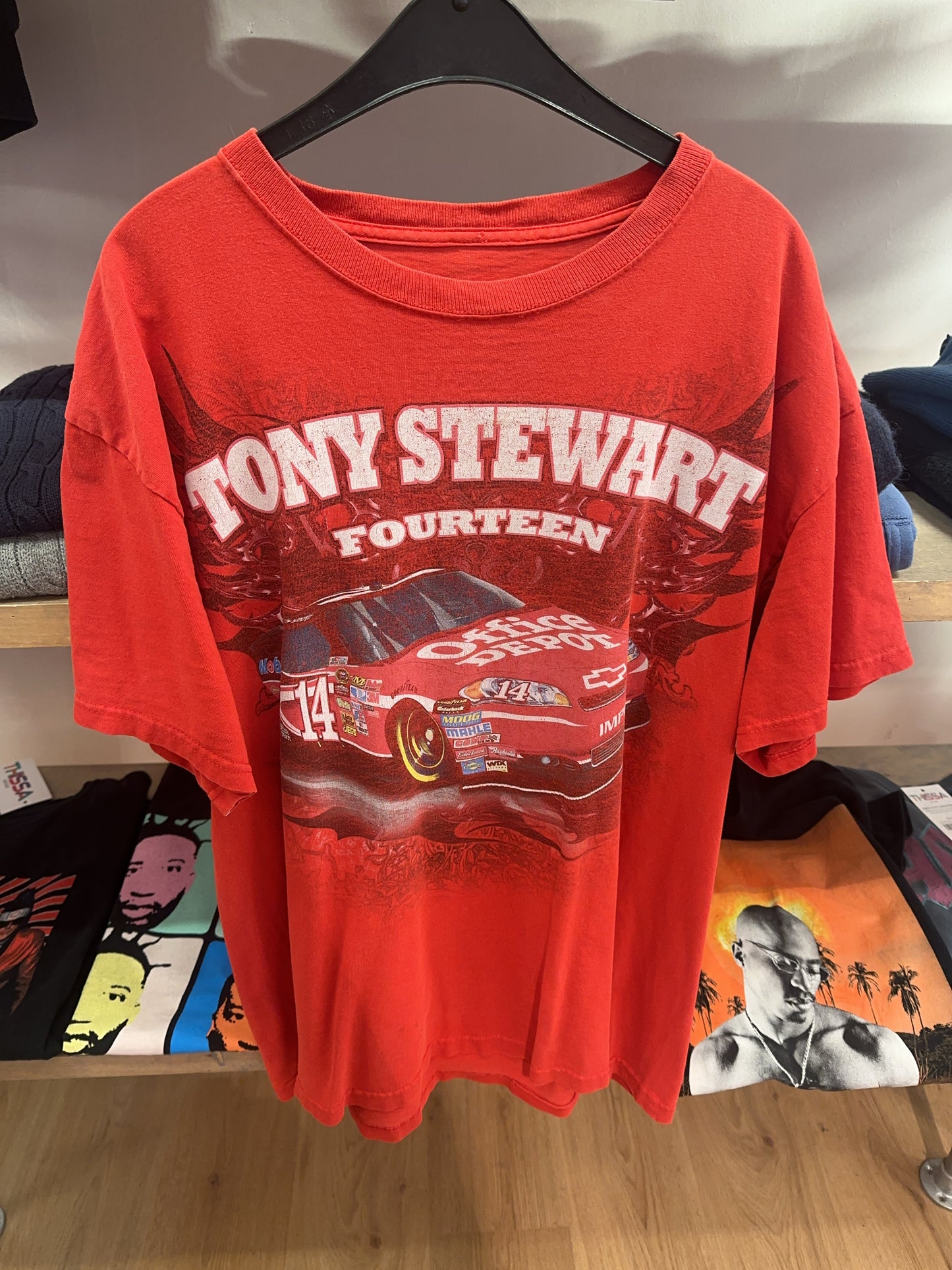L - Tony Stewart T-shirt