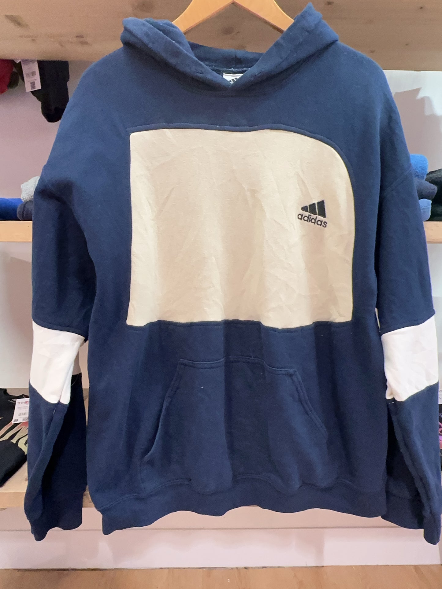 Vintage 2000's Adidas Reworked Hoodie - L