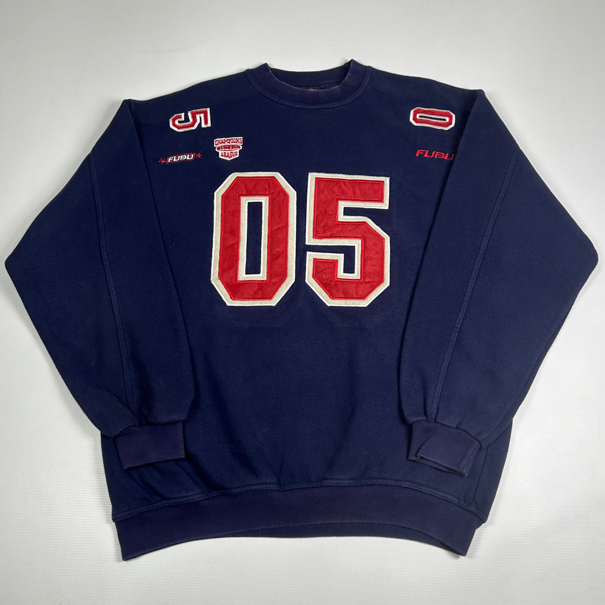 XL - 2000's FUBU Navy Graphic Sweatshirt