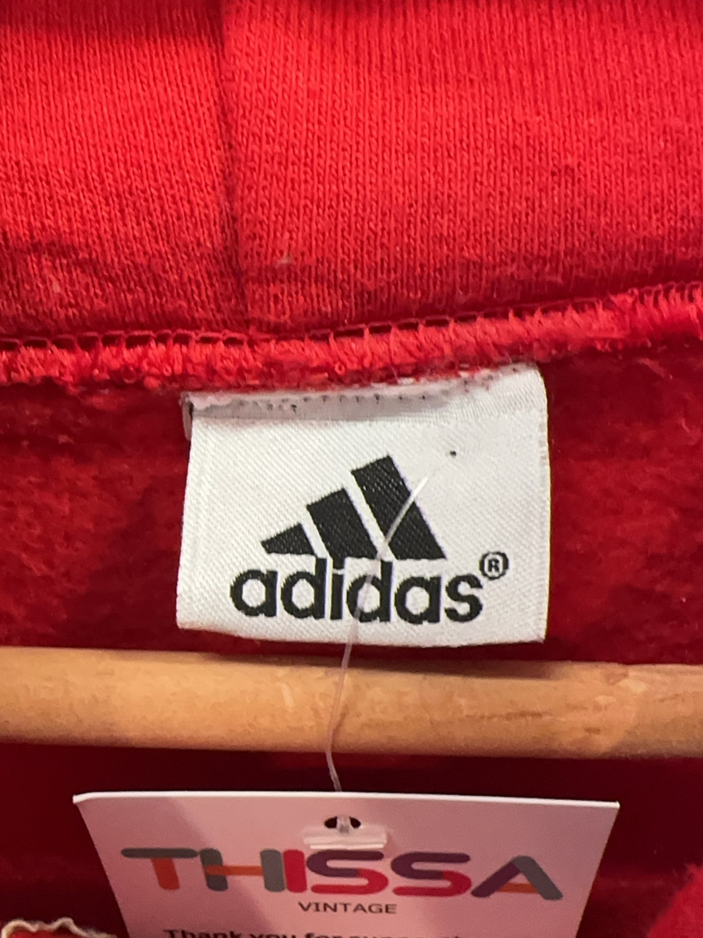 L - Vintage 1990's Adidas Reworked Reworked Hoodie