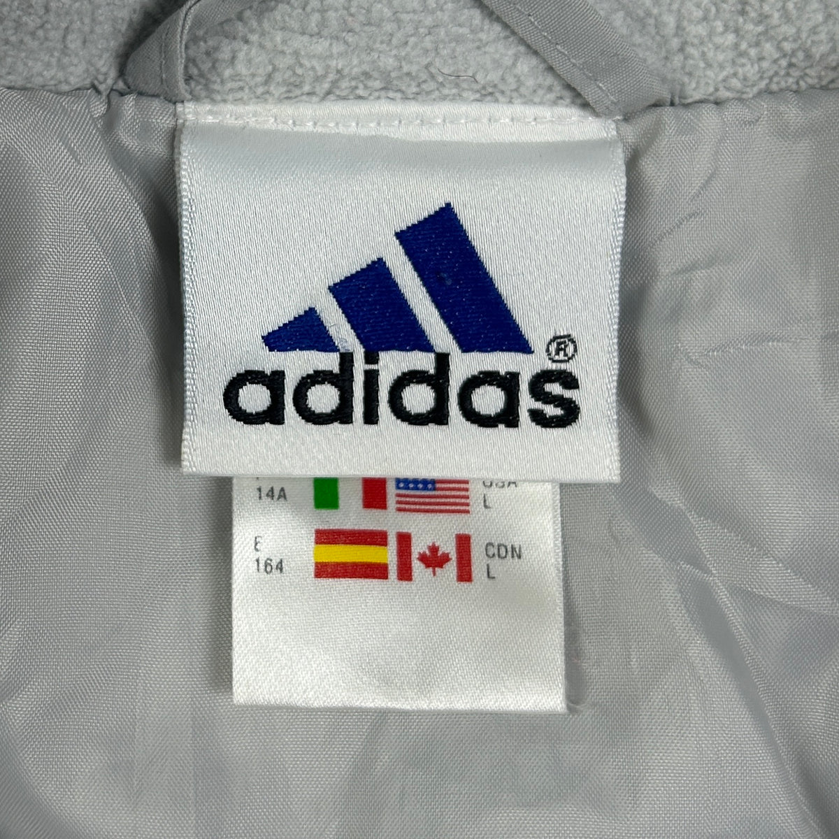 S - Vintage 1990's Adidas Padded Jacket