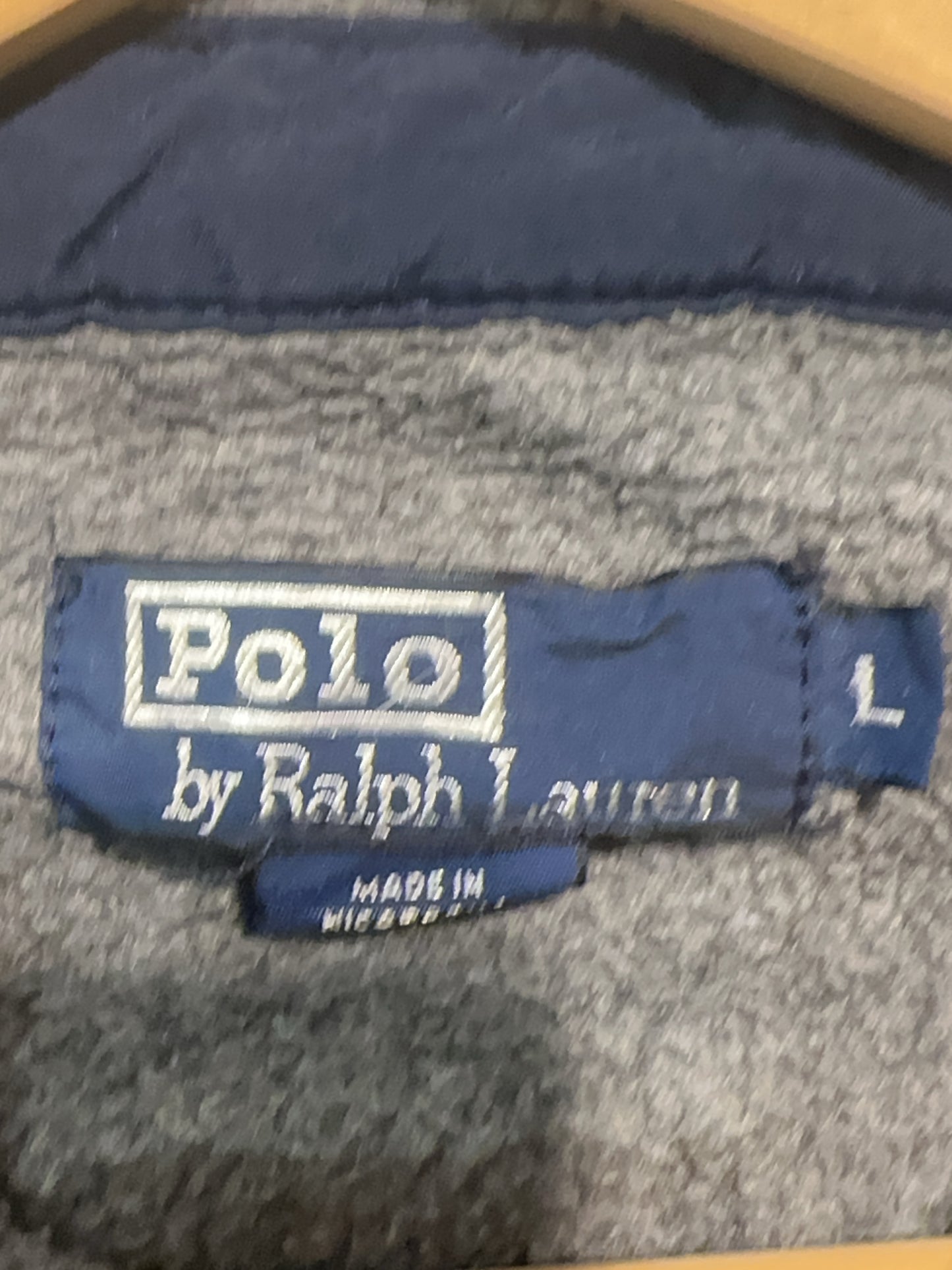 L - Ralph Lauren Harrington Fleece Jacket