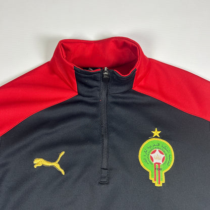 XXS - Morocco Football Puma Quarter-Zip Training Top