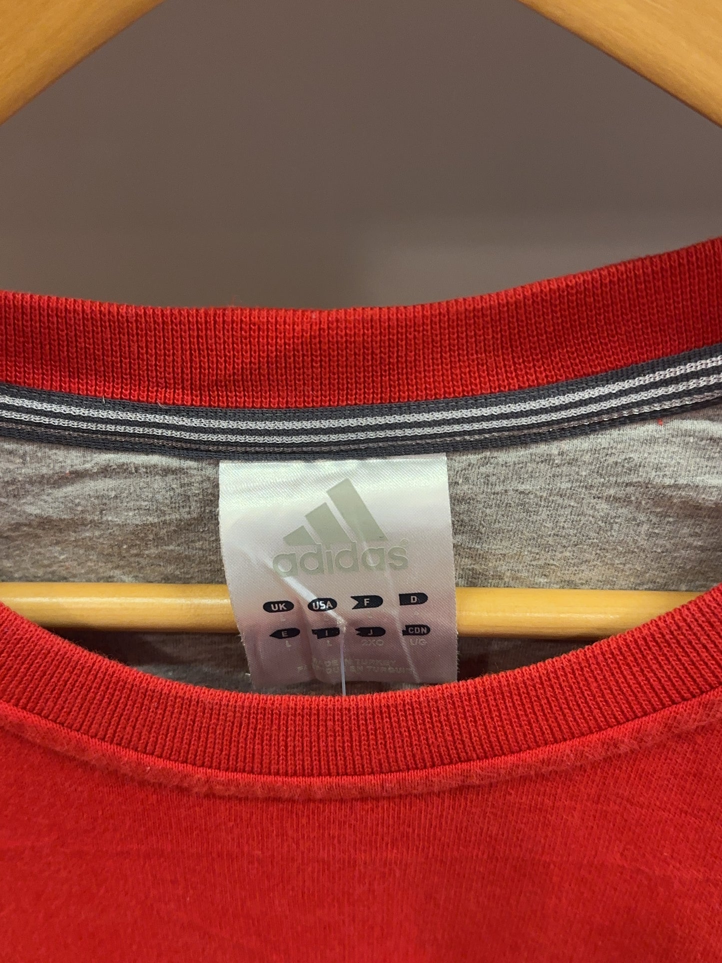 L - Vintage France 2007 Rugby Adidas Sweatshirt