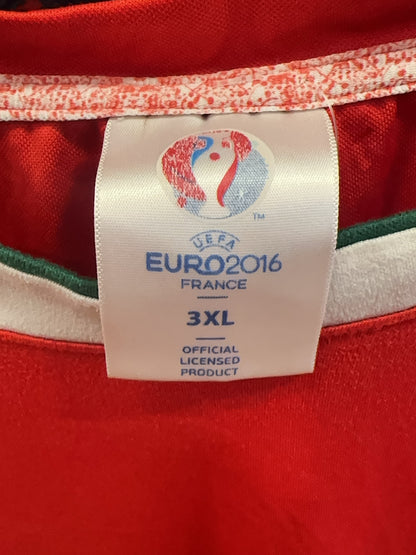 Euro 2016 Wales Uefa Euro 2016 Home Football Shirt - XXXL