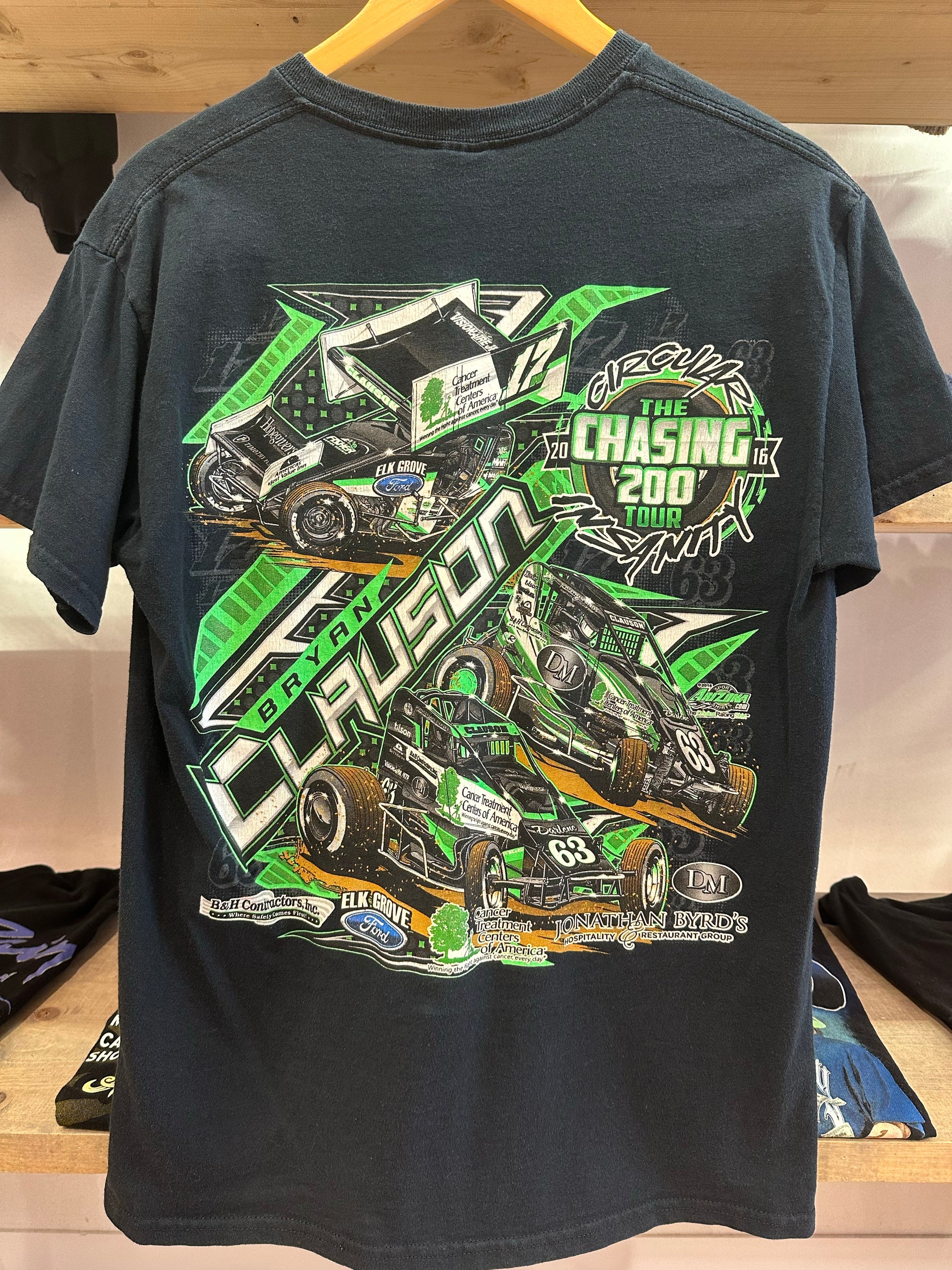 M - Bryan Clauson Chasing 200 Tour Graphic T-Shirt