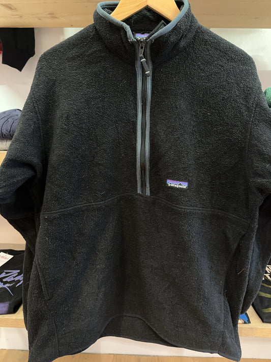 L - Vintage 1990's Patagonia Synchilla Fleece Quarterzip