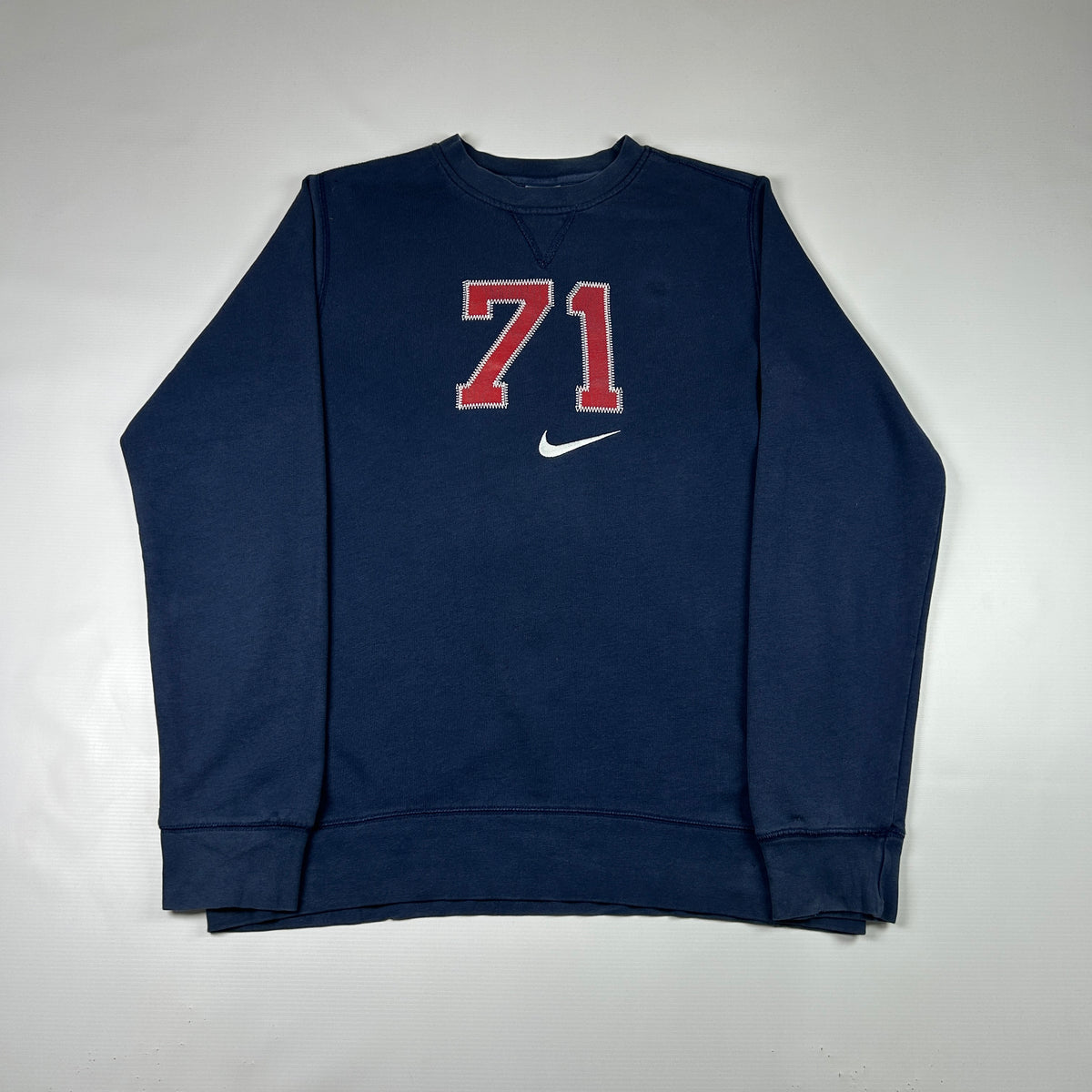 S - 2000's Nike Navy 71 Graphic Sweatshirt