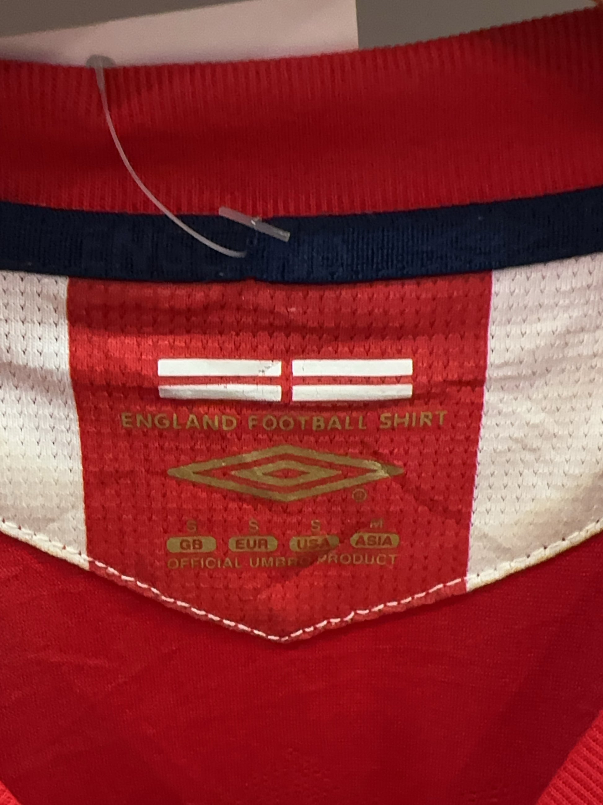 2006-2008 England John Terry Umbro Away Football Shirt 6 - S