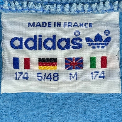 M - 1980's Vintage Adidas Jean Paul Powerlifting Graphic Sweatshirt