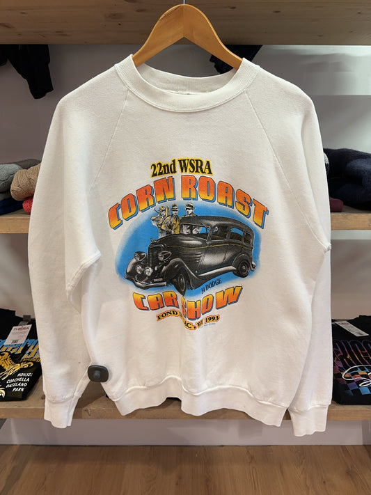 Vintage 1993 Fruit Of The Loom Car Show Sweatshirt - M