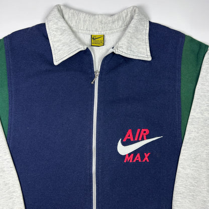 L - Nike Air Max 1990's Colorblock Zip-Up Track Jacket