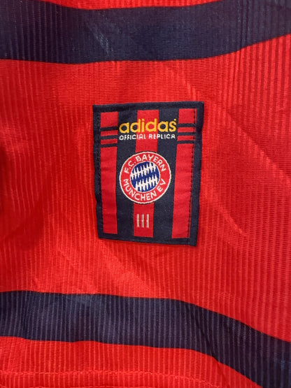 1998/00 FC Bayern Munich Adidas Opel Away Football Shirt