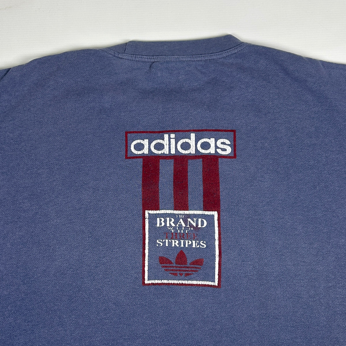 XXL - Vintage 1990's Adidas Brand with the three stripes Sweatshirt