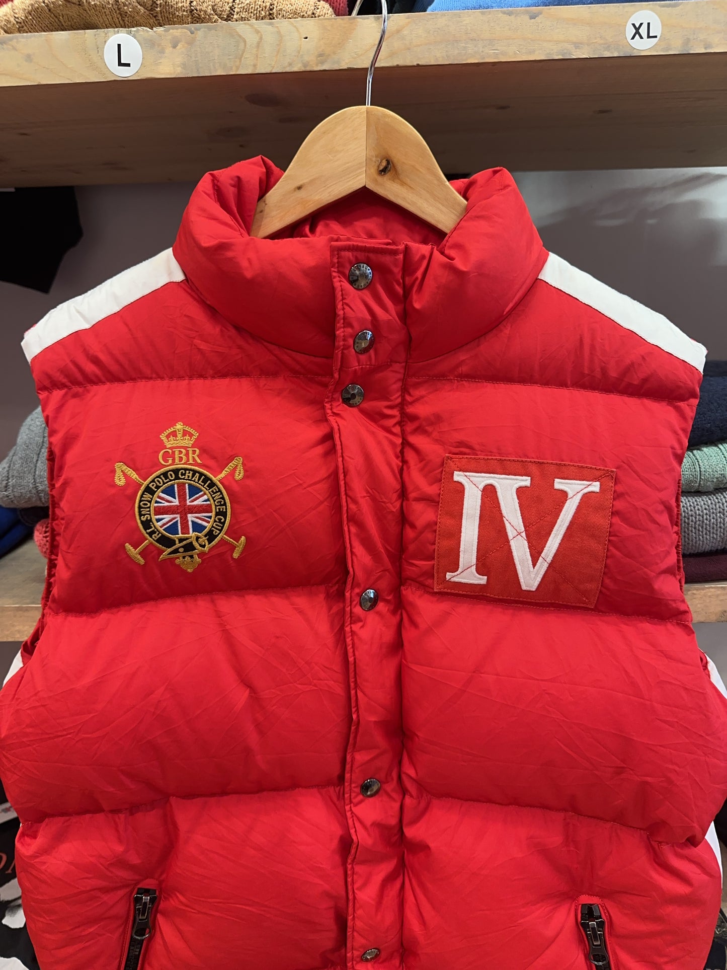 Vintage 2000's Polo By Ralph Lauren Puffer Vest - L