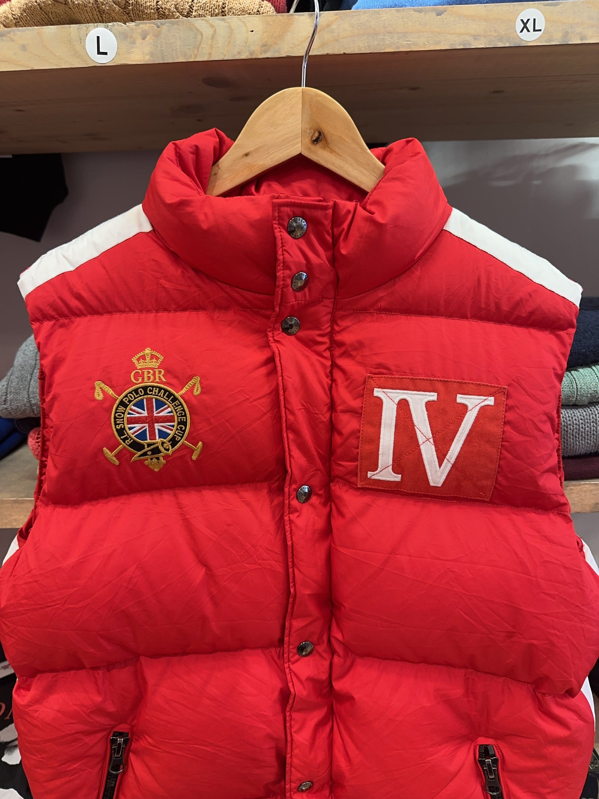 Vintage 2000's Polo By Ralph Lauren Puffer Vest - L
