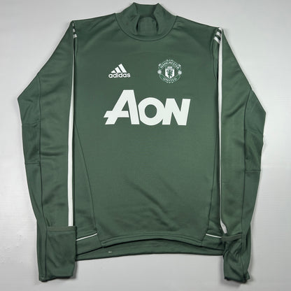 XS - 2017-2018 Manchester United Adidas ClimaCool Training Top Sweater