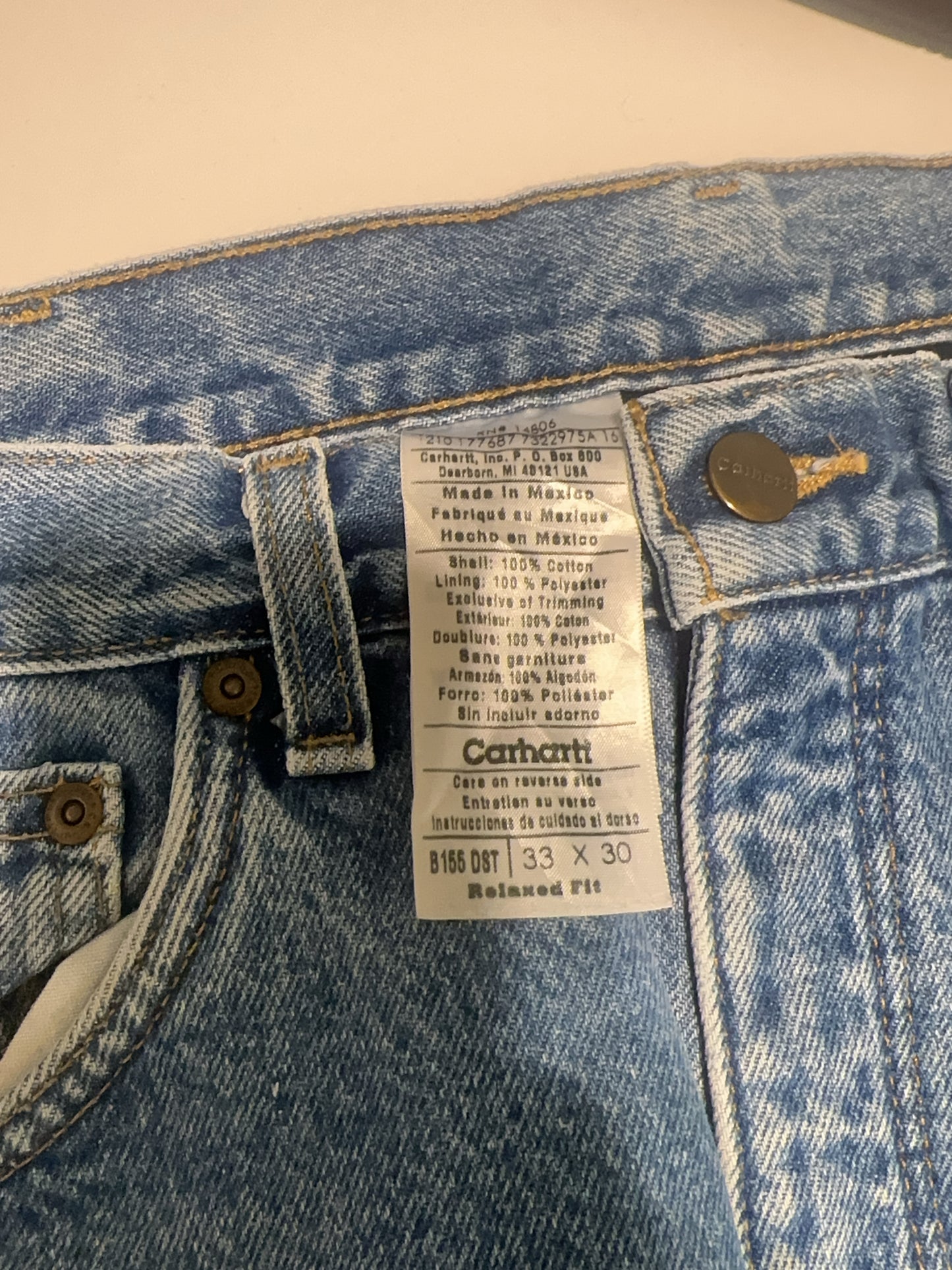 33 X 30 - Carhartt Jeans