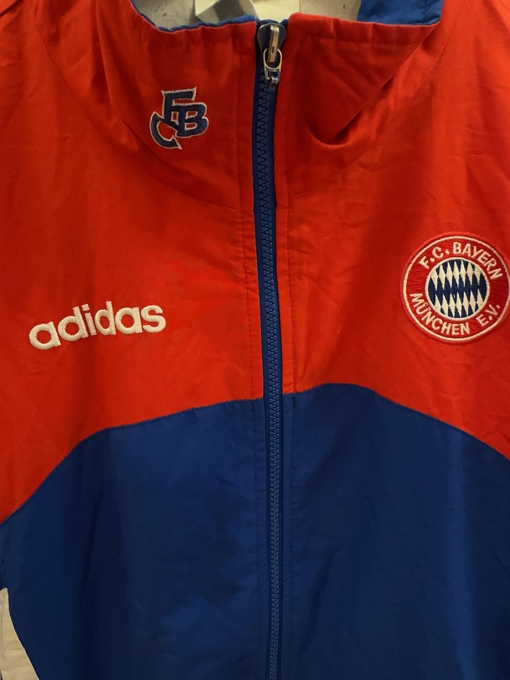 L - 1995-1996 Bayern Munich adidas Track Jacket
