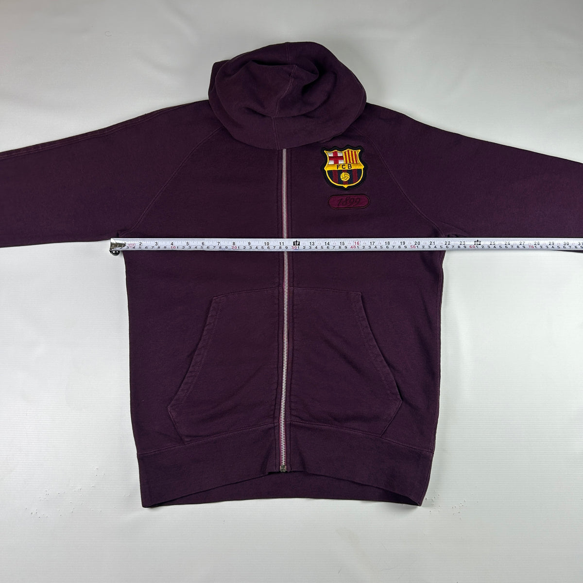 S - 2012-2013 Barcelona Nike Hooded Track Jacket
