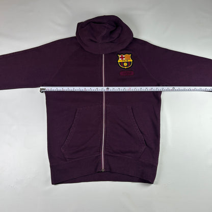 S - 2012-2013 Barcelona Nike Hooded Track Jacket