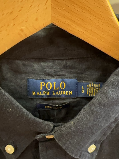 L - Ralph Lauren Linnen Shirt