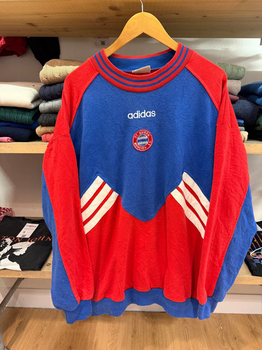 Vintage Adidas FC Bayern München 1993-95 Sweatshirt (L)