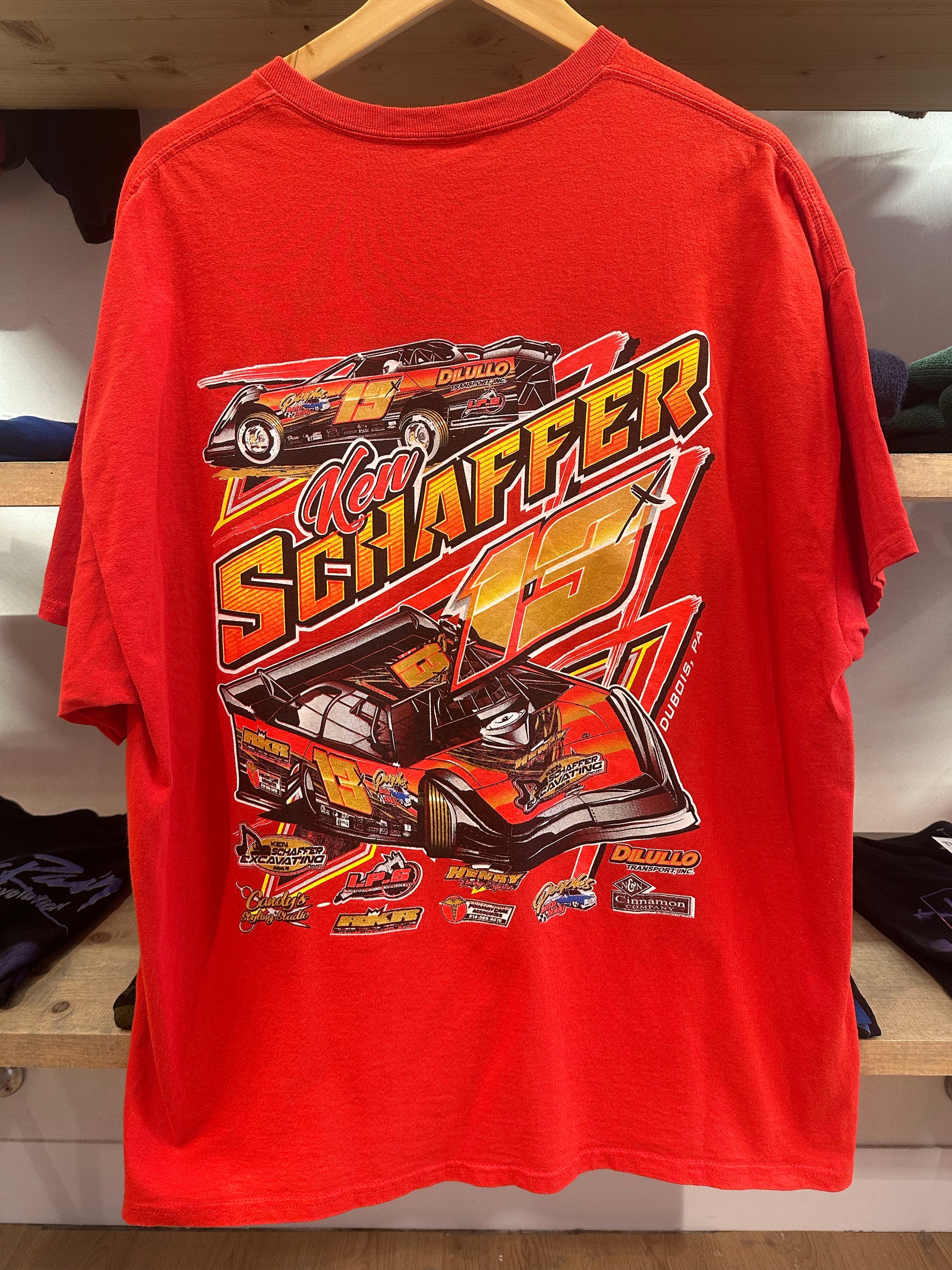 XXL - New Schaeffer 19 Red Graphic T-Shirt