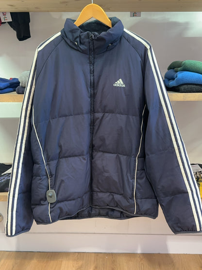 L - Vintage 2000's Adidas Three Striped Puffer Puffer Jacket
