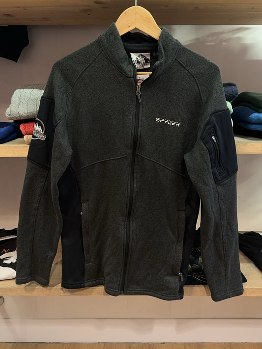 Spyder Full-Zip Knit Performance Jacket - M