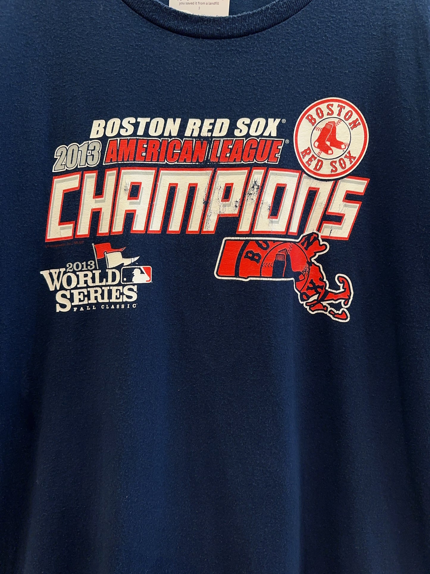 Boston Red Sox 2013 American League Champions T-Shirt