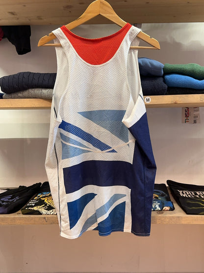 L - Great Britain 2012 Olympic men's Athletics vest Jersey
