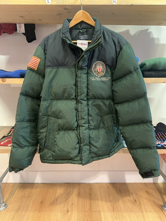 L - Vintage 1990's Ralph Lauren Puffer Jacket