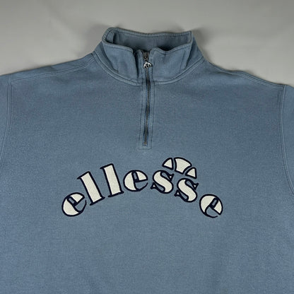 L - Vintage 1990's Ellesse Quarterzip