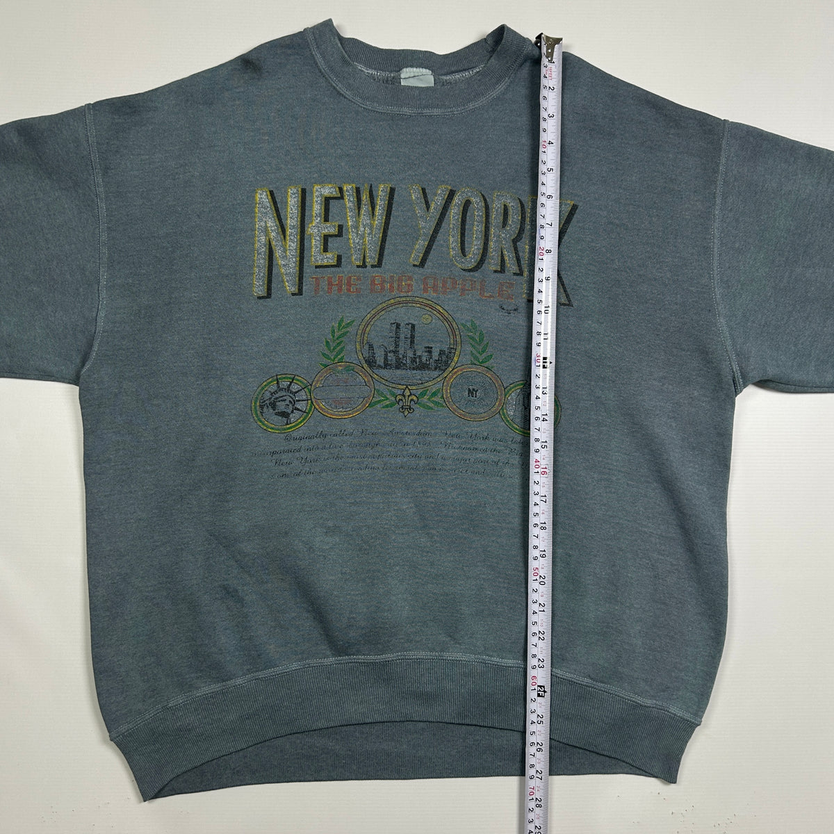 L - 1990's New York Graphic Crewneck Sweatshirt