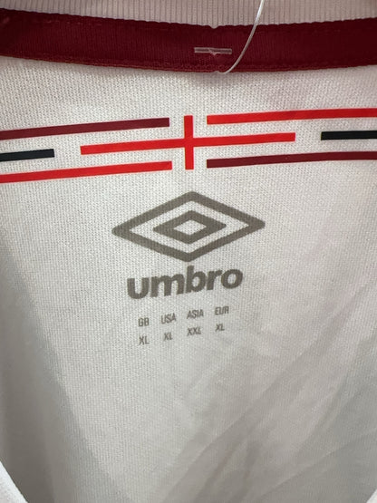 Umbro England Rugby World Cup France 2023 White Jersey