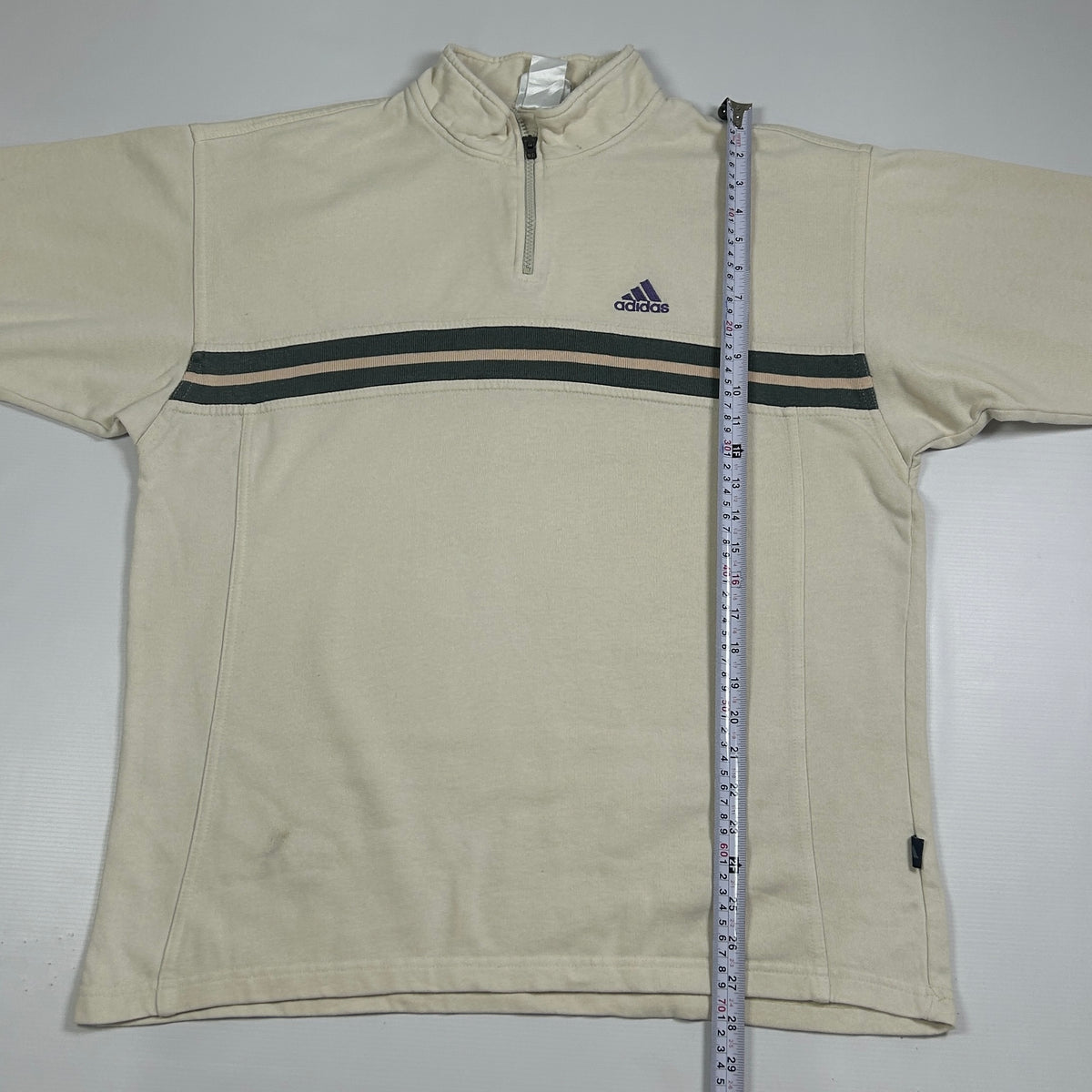 L - Vintage 1990's Adidas Quarterzip