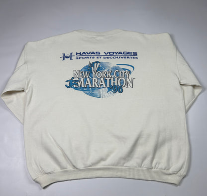 XL - Vintage 1996 New York City Marathon Crewneck Sweatshirt