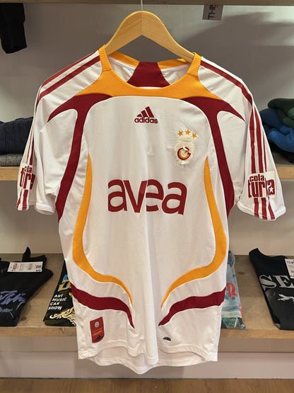 M - 2007-2008 Galatasaray Adidas Home Football Shirt
