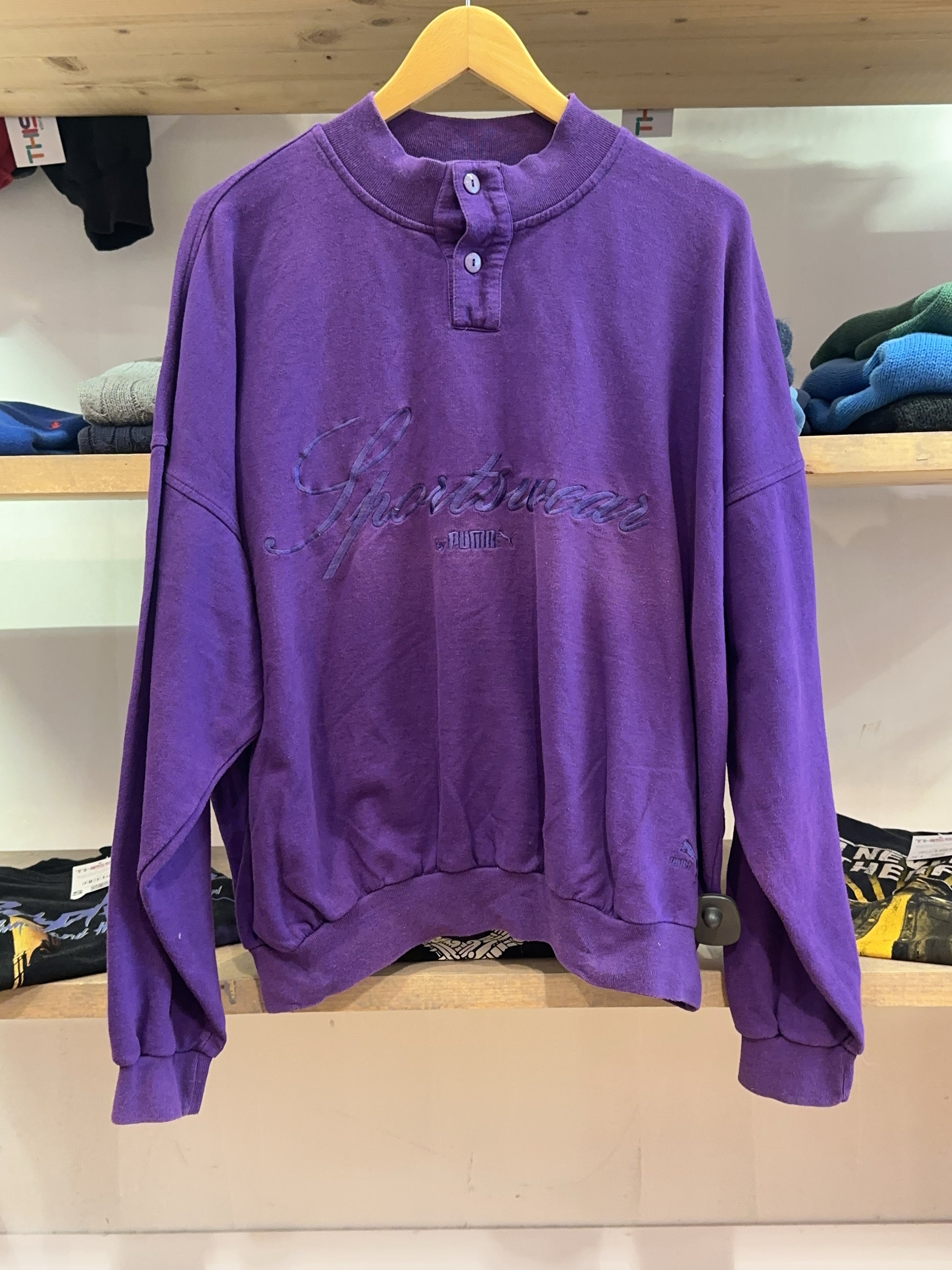 M - Vintage 1980's Puma Sweatshirt