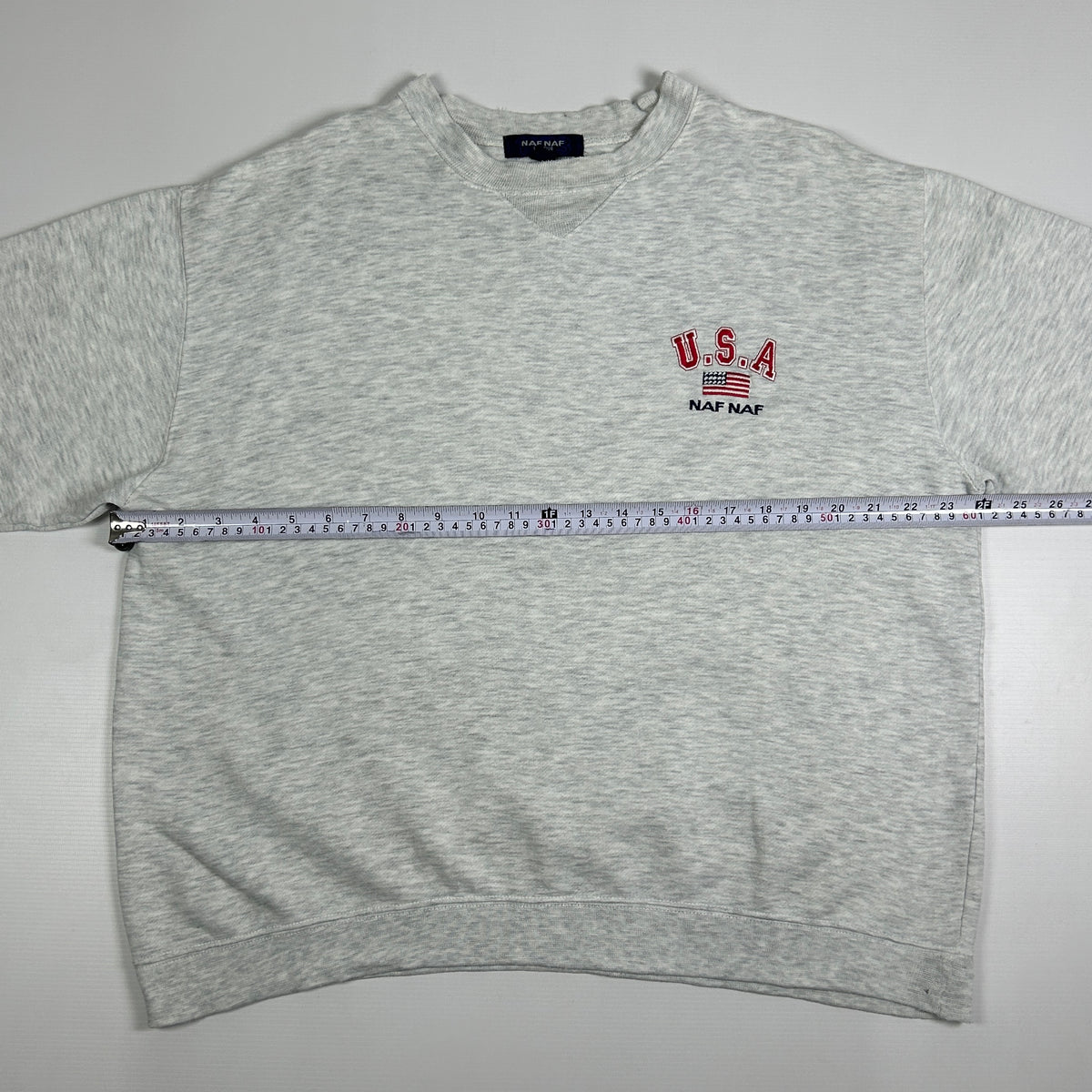 L - Vintage 1990's NaF NaF League USA Grey Sweatshirt