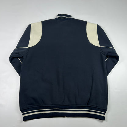L - 1990's Nike Navy Zip-Up Track Jacket
