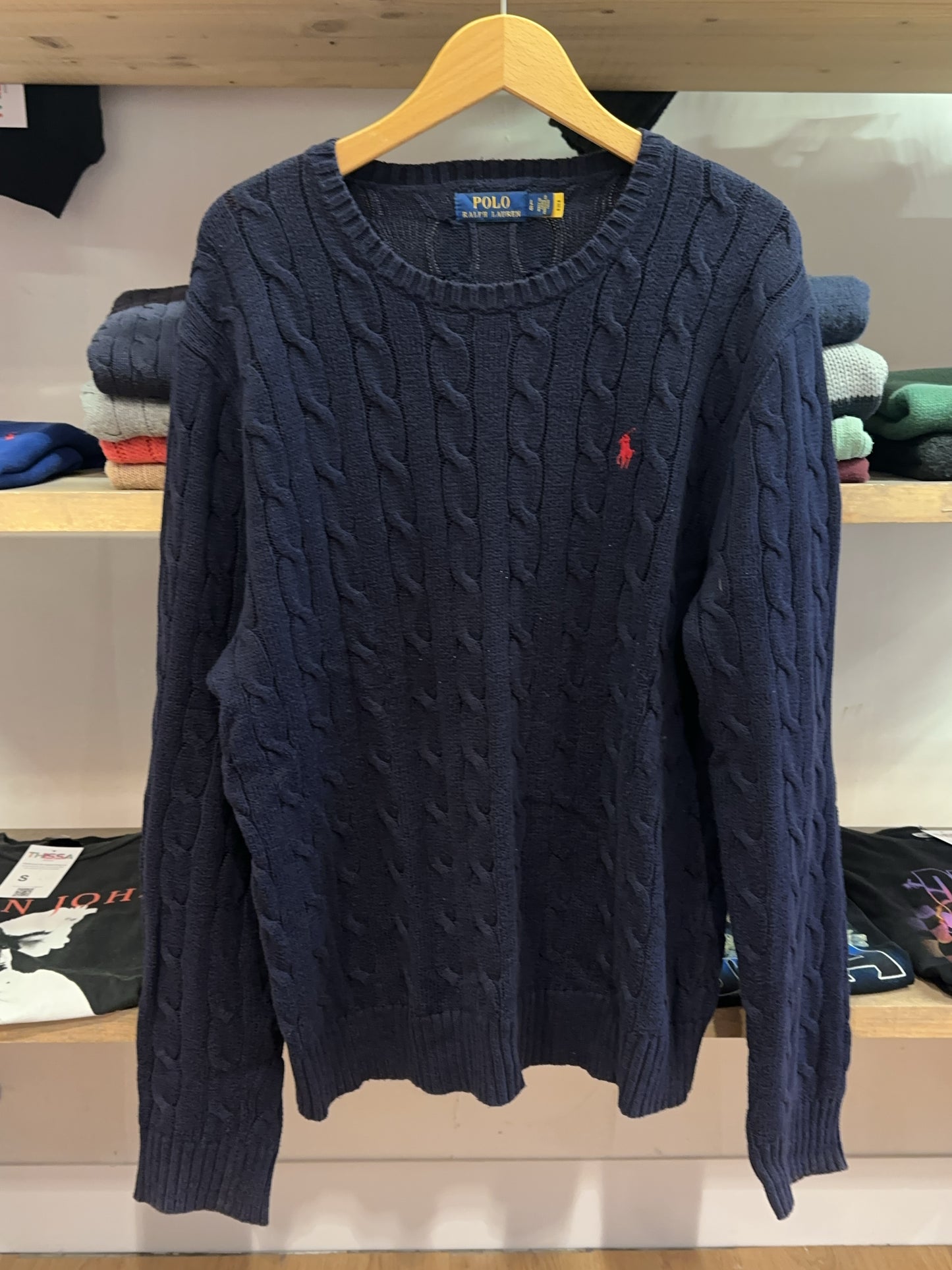 Ralph Lauren Cable Knit - L