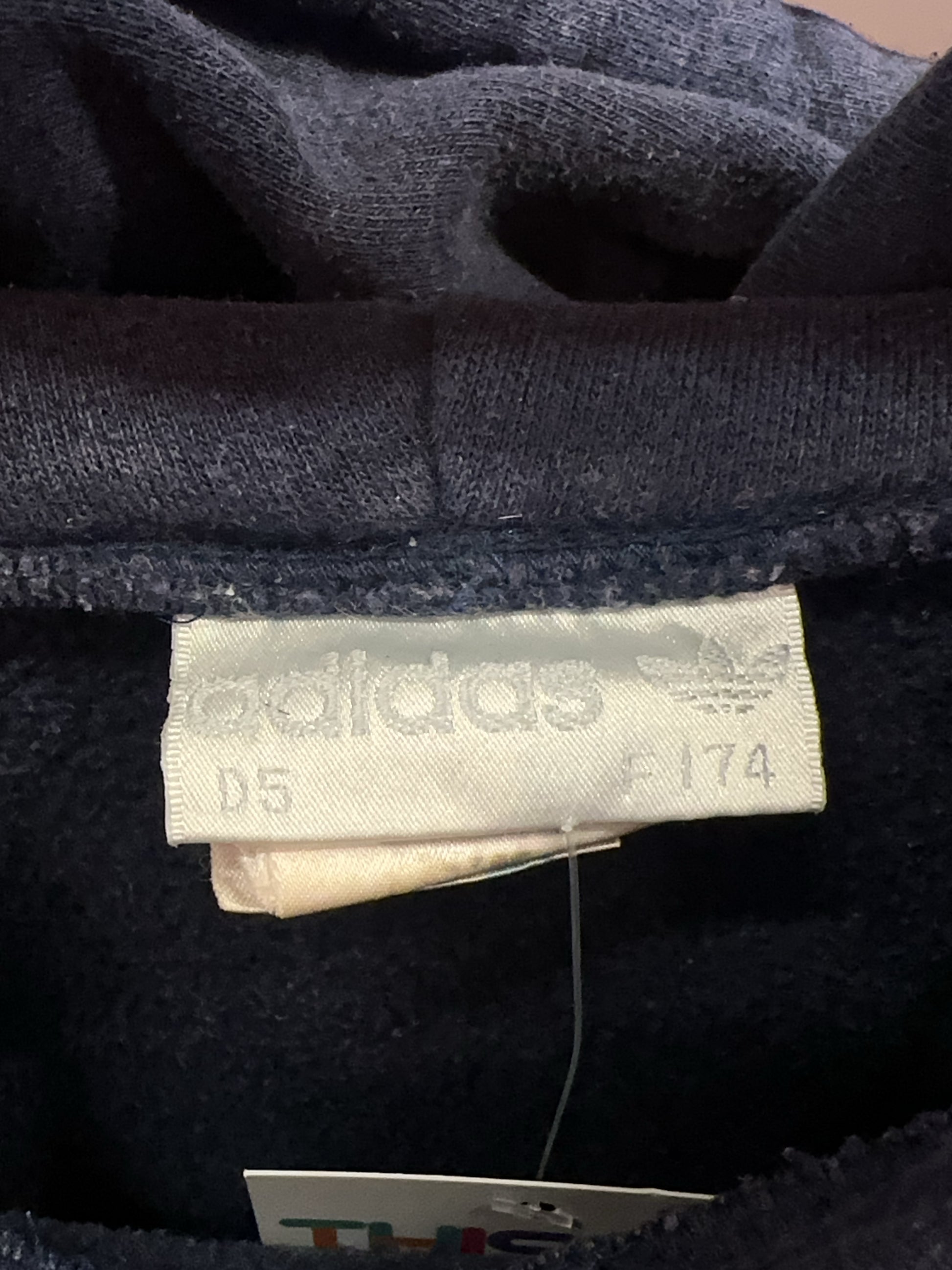 S - Vintage 1990's Adidas Hoodie