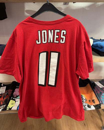 XXL - Nike Atlanta Falcons Julio Jones #11 Red Athletic Tee