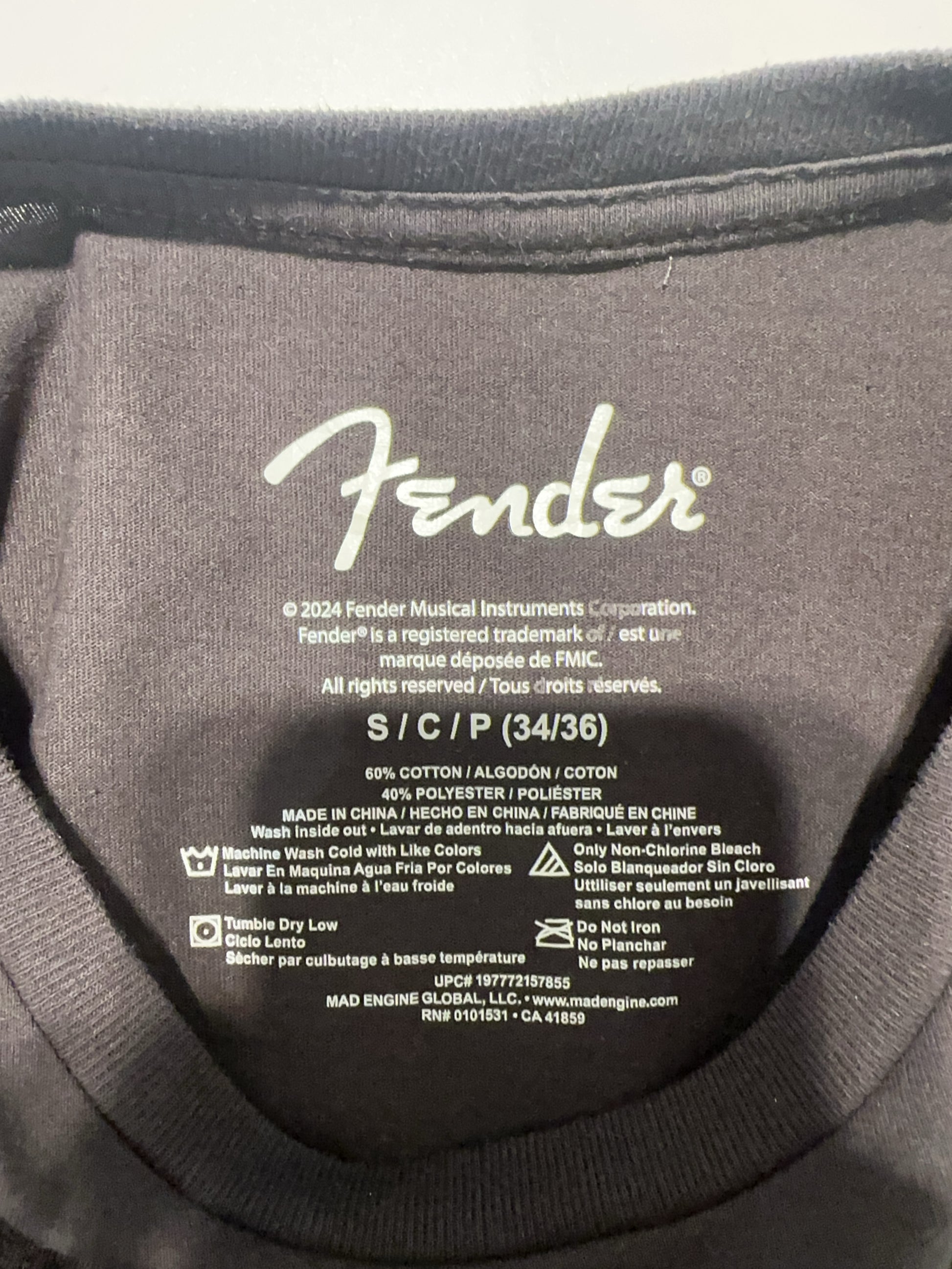 S - Fender Band T-shirt