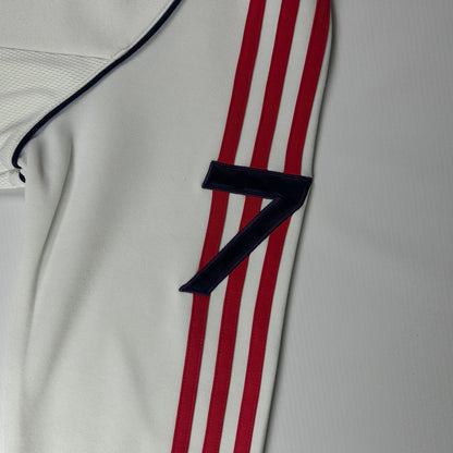 XS - EURO 2004 Adidas England No.7 David Beckham Track Jacket
