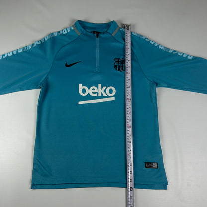 XS - 2019-202 Nike FC Barcelona Dri-FIT 1/4 Zip Training Top