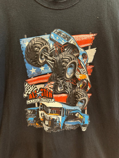 L - Gildan Monster Truck Graphic T-Shirt
