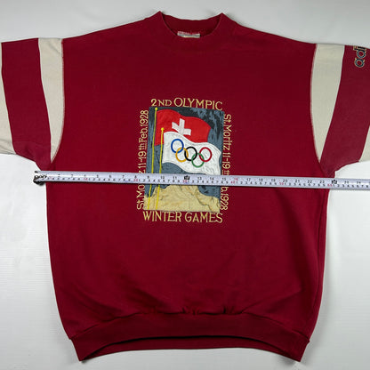 M - 1928 Adidas St. Moritz Olympic Winter Games Sweatshirt